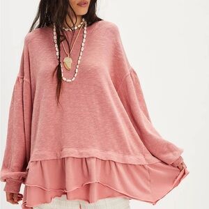 We The Free Purple Long Sleeve Top